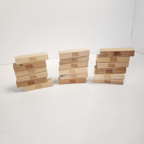 Jenga Wood Replacement Game Pieces Crafts Crafting Lot - Picture 1 of 3